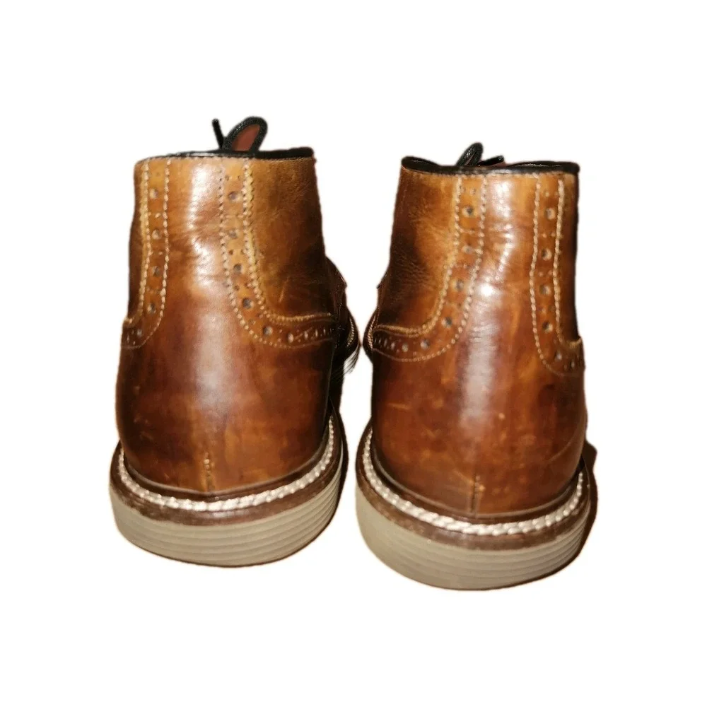 Johnston & Murphy‎ Rich Brown Chukka Boots US Men's 8M Quiet Luxury